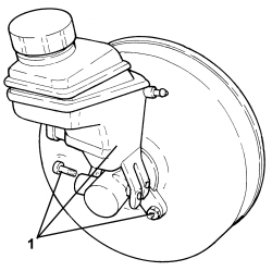 BRAKE SERVO/BRAKE PUMP ASSEMBLY - R.R.