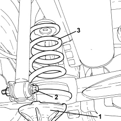 REAR SUSPENSION COIL SPRINGS - R.R.