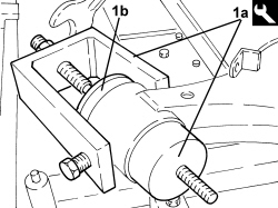 REAR SUSPENSION CROSSMEMBER/AXLE BUSHES - REPLACE