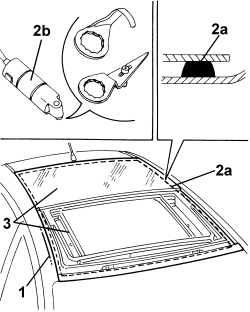 SLIDING ROOF (ASSEMBLY) - R+R