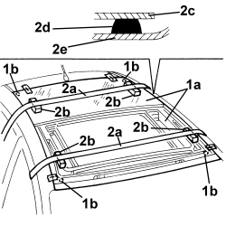 SLIDING ROOF (ASSEMBLY) - R+R