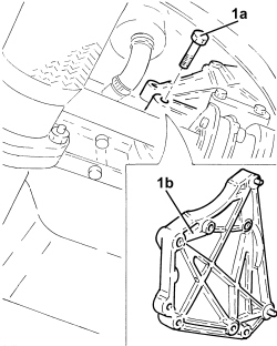 ALTERNATOR BRACKETS/MOUNTING/SPACER - R.R