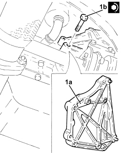 ALTERNATOR BRACKETS/MOUNTING/SPACER - R.R