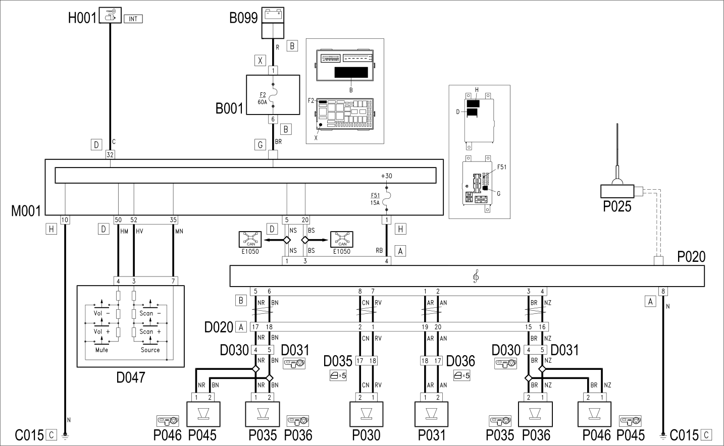 RADIO - WIRING DIAGRAM