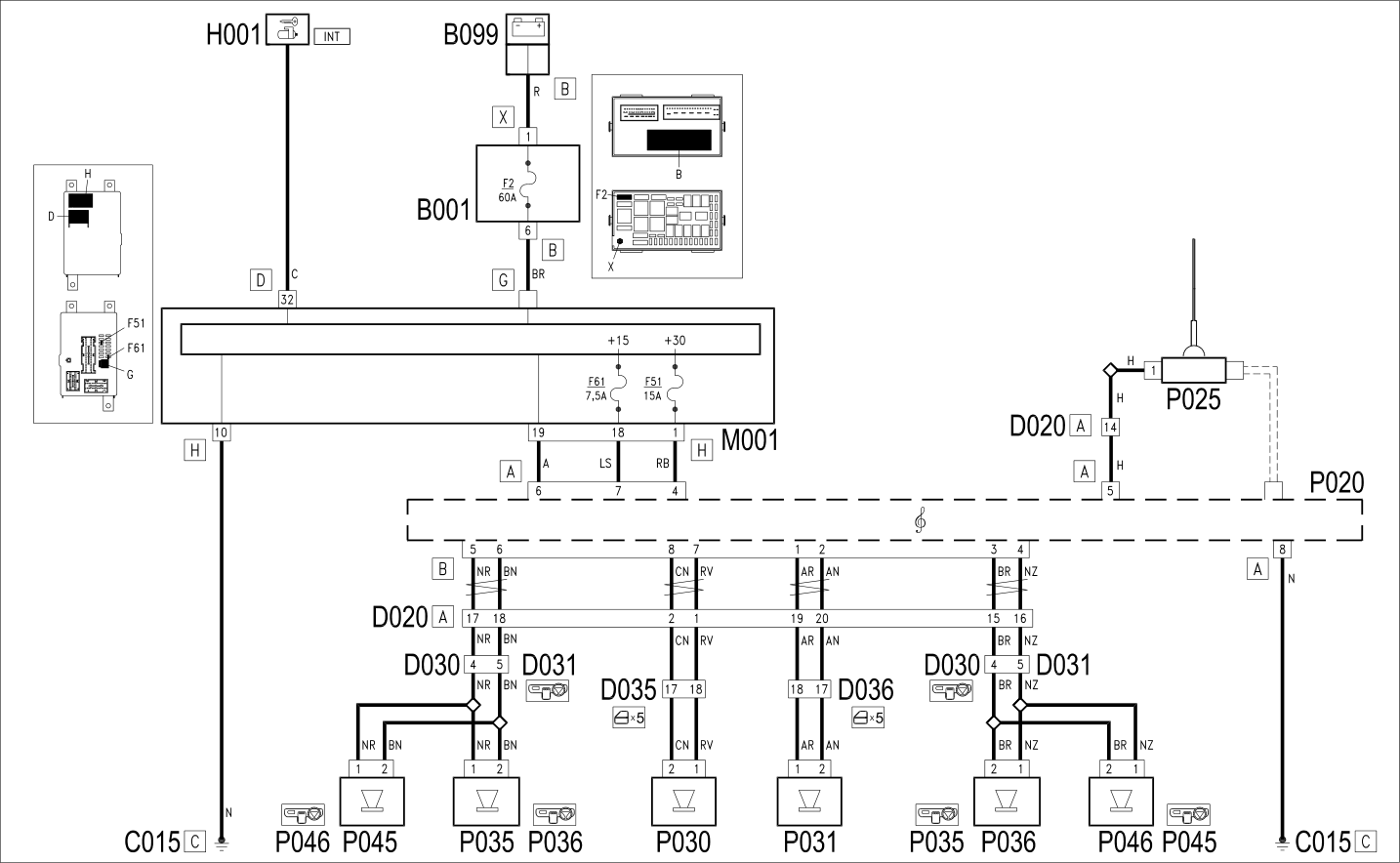 RADIO - WIRING DIAGRAM