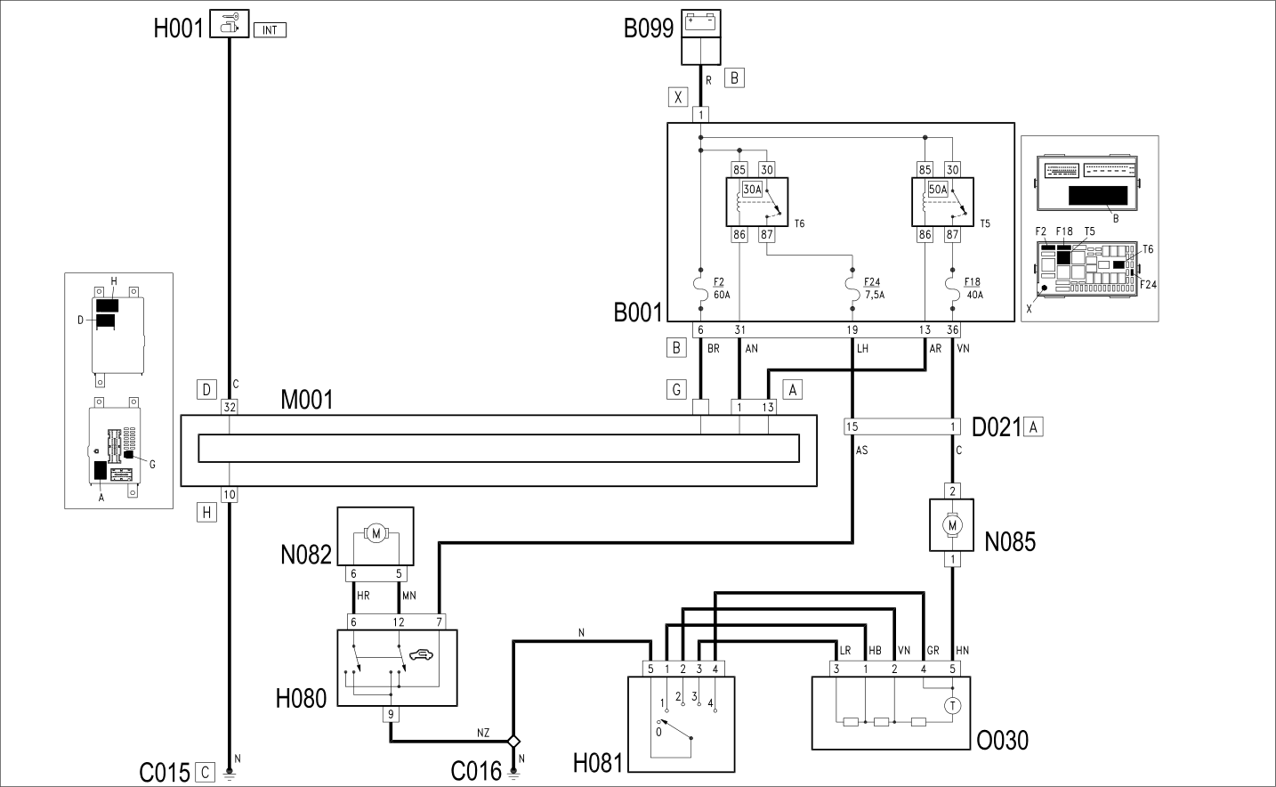 HEATER - WIRING DIAGRAM