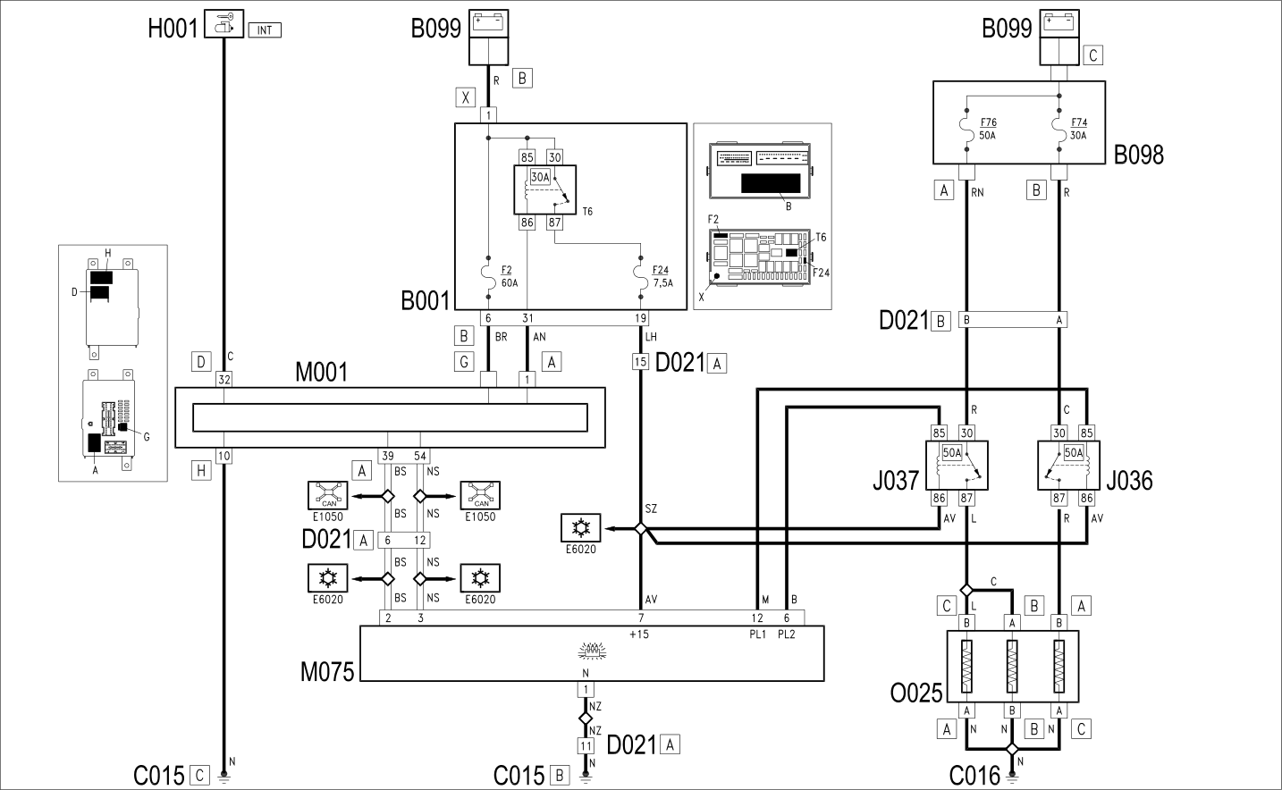 ADDITIONAL HEATER - WIRING DIAGRAM