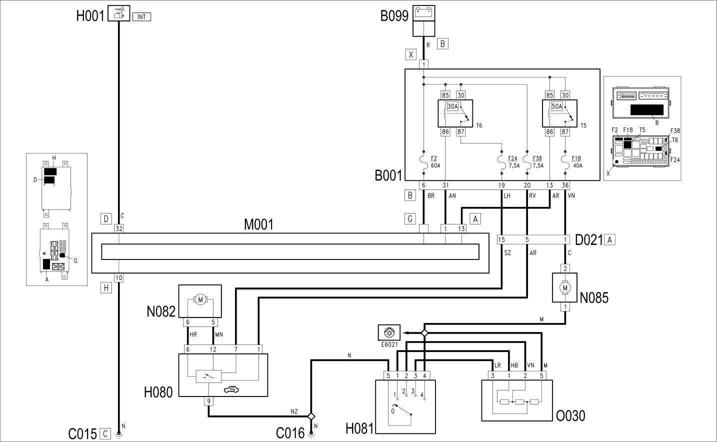 AIR CONDITIONER - WIRING DIAGRAM