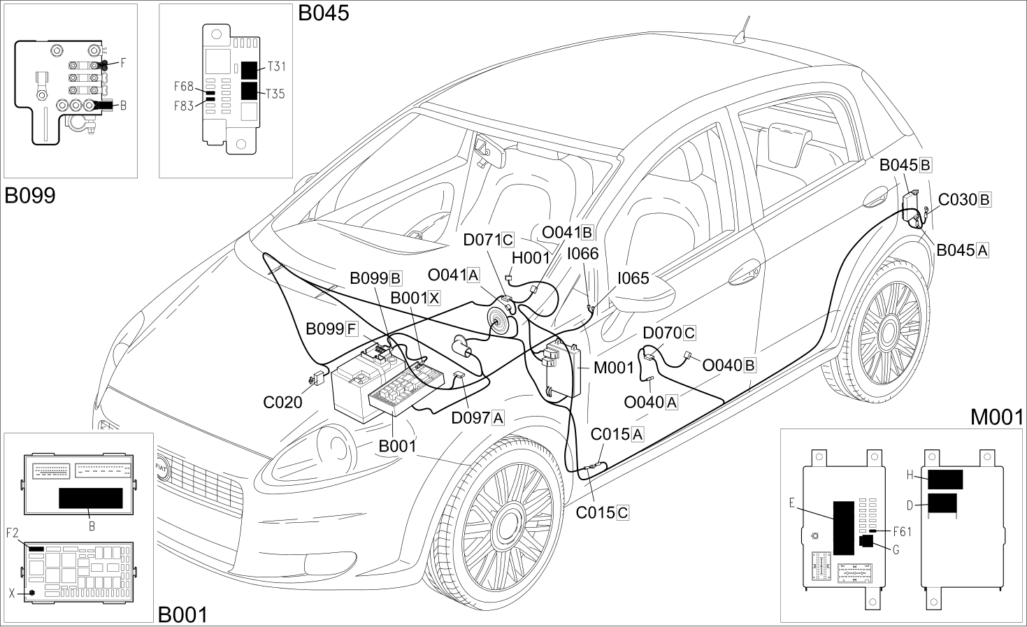 HEATED SEATS - COMPONENT LOCATION