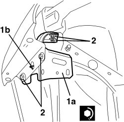 R.R. FRONT WING MOUNTING BRACKET