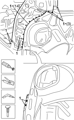 R.R. REAR PILLAR