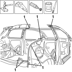 R.R. REAR PILLAR