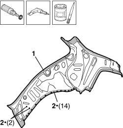 R.R. REAR PILLAR