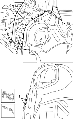 R.R. REAR PILLAR