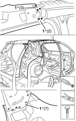 R.R. REAR PILLAR