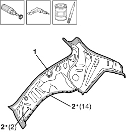 R.R. REAR PILLAR
