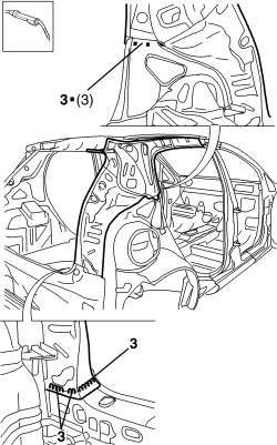 R.R. REAR PILLAR