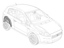 R.R. REAR INNER WHEEL ARCH