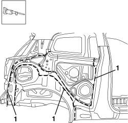 R.R. REAR WING FRAME