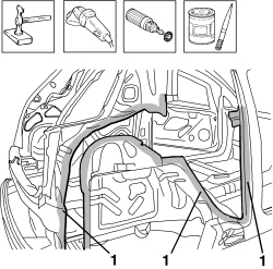 R.R. REAR WING FRAME