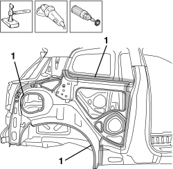 R.R. REAR WING FRAME