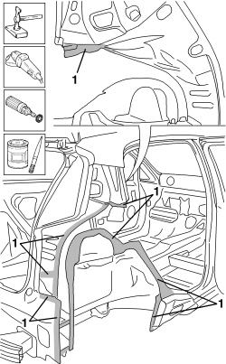 R.R. REAR WING FRAME
