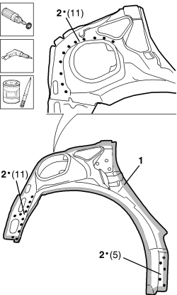 R.R. REAR WING FRAME