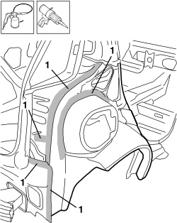 R.R. REAR WING FRAME