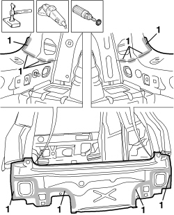 R.R. REAR TRIM (STRUCTURAL ELEMENT)