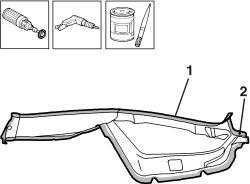 R.R. REAR LIGHT CLUSTER HOUSING
