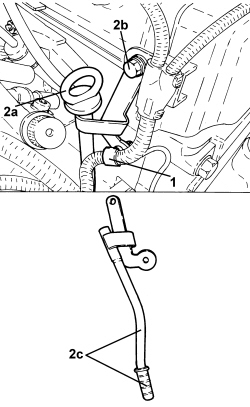 OIL DIPSTICK PIPE - R.R