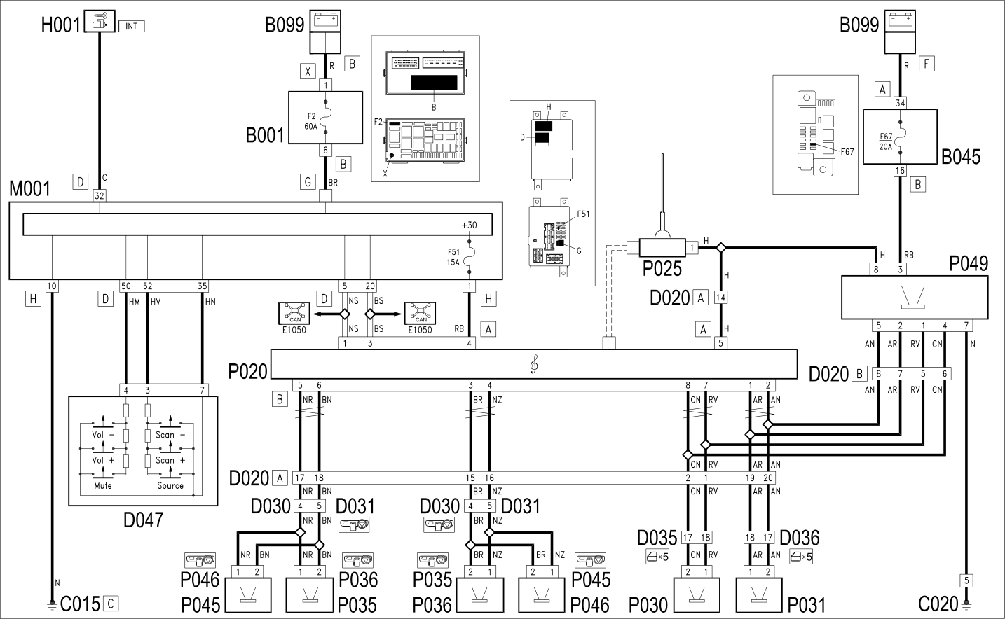 RADIO - WIRING DIAGRAM