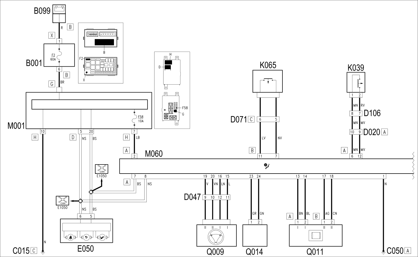 AIR BAG - WIRING DIAGRAM