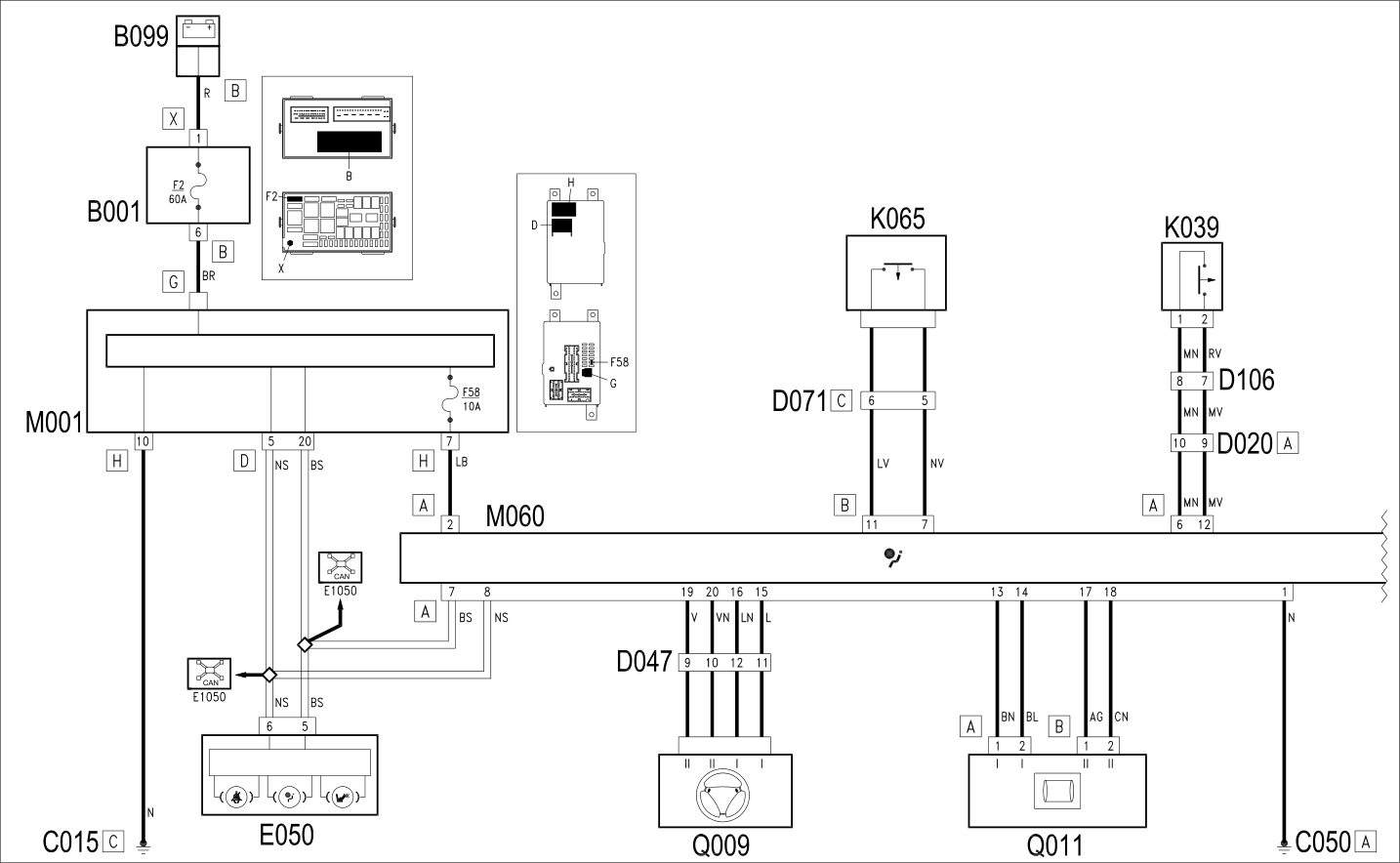 AIR BAG - WIRING DIAGRAM