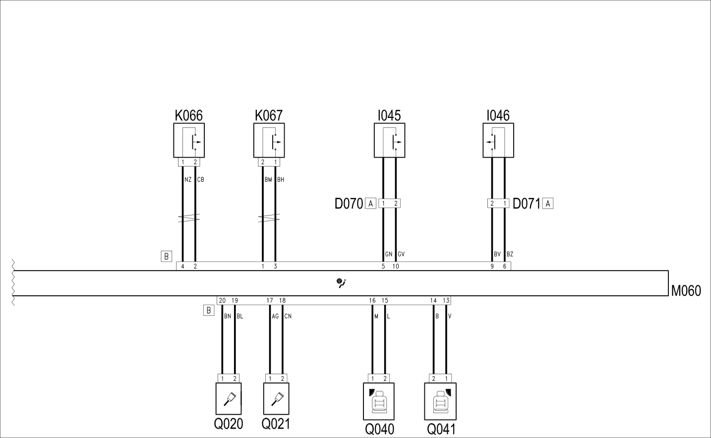 AIR BAG - WIRING DIAGRAM