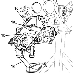 ENGINE - DISMANTLE AND REASSEMBLE FOLLOWING OPERATION 1004E10 - WASH AND CHECK DISMANTLED PARTS - REFIT CYLINDER HEAD AND OIL SUMP - DOES NOT INCLUDE REPAIRS TO CYLINDER HEAD AND AUXILIARY UNIT