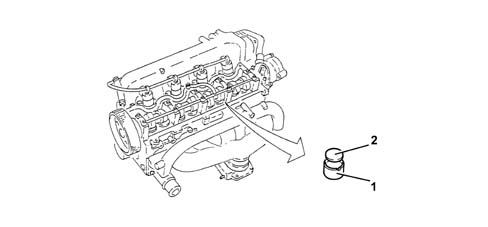 OVERHEAD CAMSHAFT (1) IN CYLINDER HEAD (1)