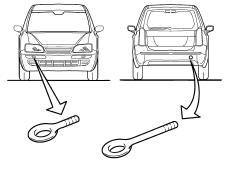 TOWING POINTS