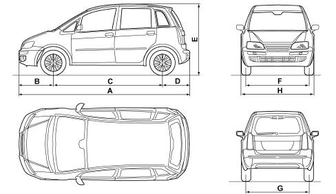 VEHICLE DIMENSIONS