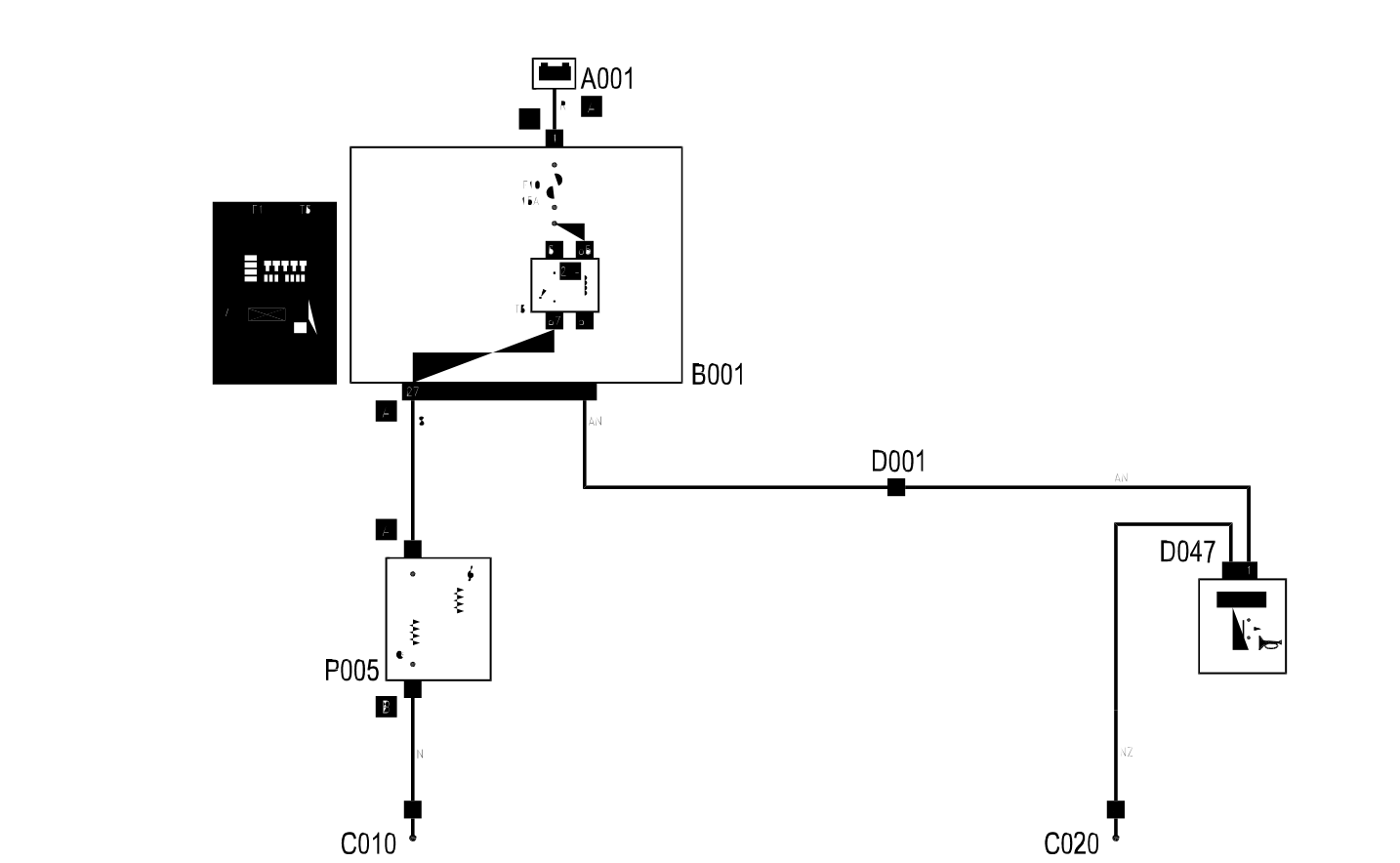 HORNS - Wiring diagram