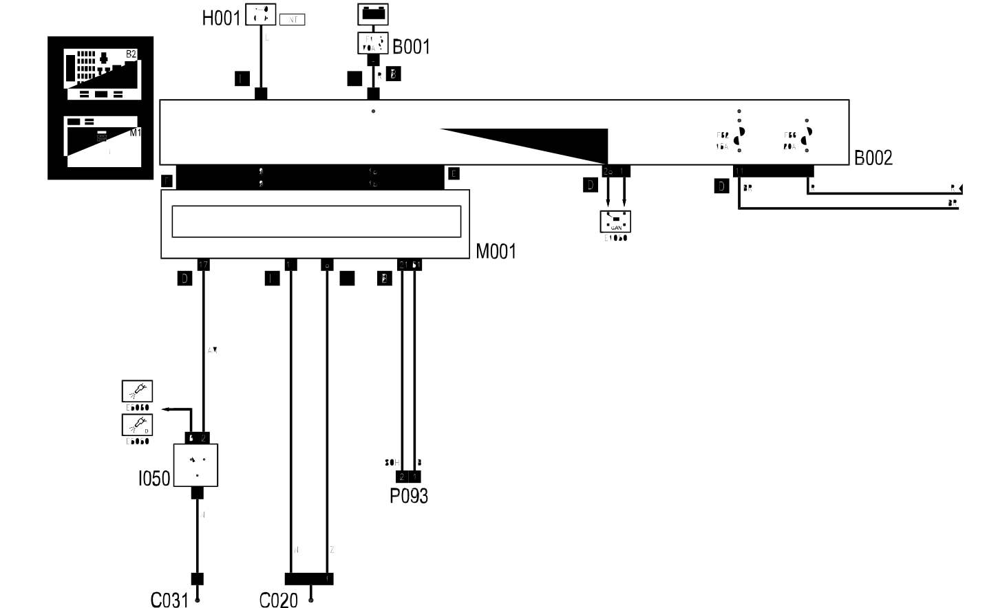 CENTRAL LOCKING - Wiring diagram