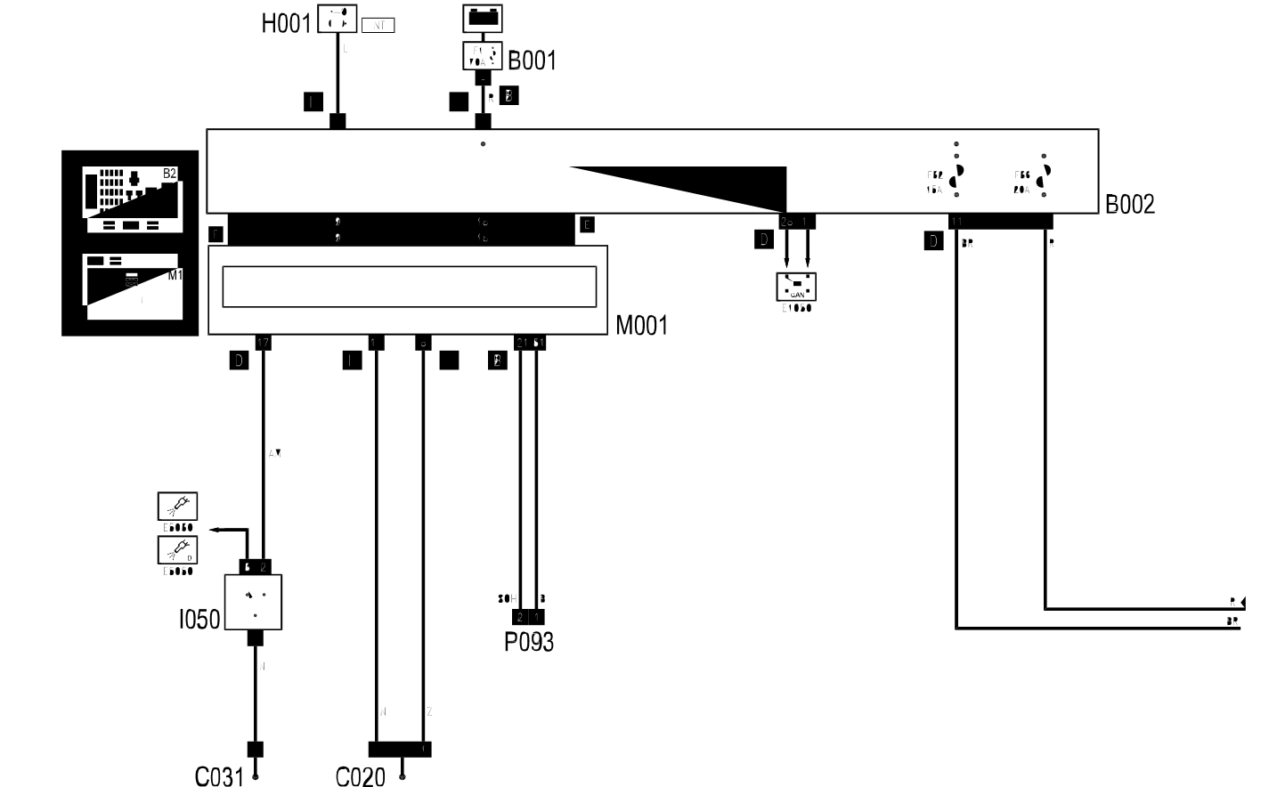CENTRAL LOCKING - Wiring diagram
