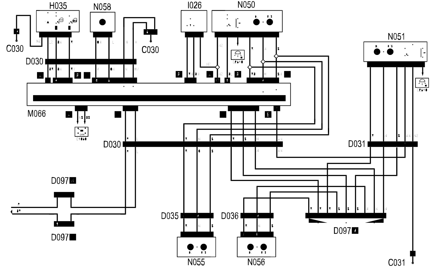 CENTRAL LOCKING - Wiring diagram