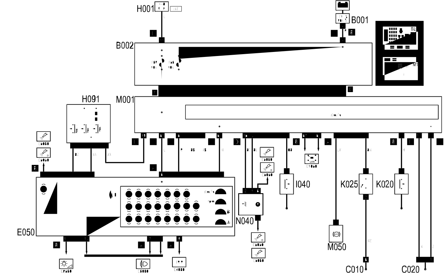 INSTRUMENT PANEL - Wiring diagram