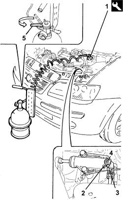 Hydraulic clutch system bleed air