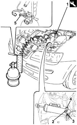 Hydraulic clutch system bleed air
