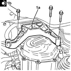 Gear box left rigid mount - r r