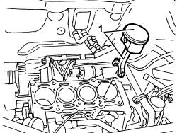 Piston with connecting rod - r r