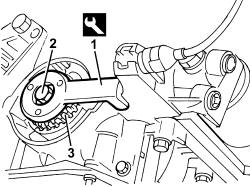 Toothed drive pulley - r + r with timing belt removed