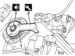 Toothed drive pulley - r + r with timing belt removed